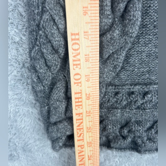 Banana Republic Lambs Wool Open Front Cardigan Sweater Gray Women’s,Size S - Picture 6 of 13